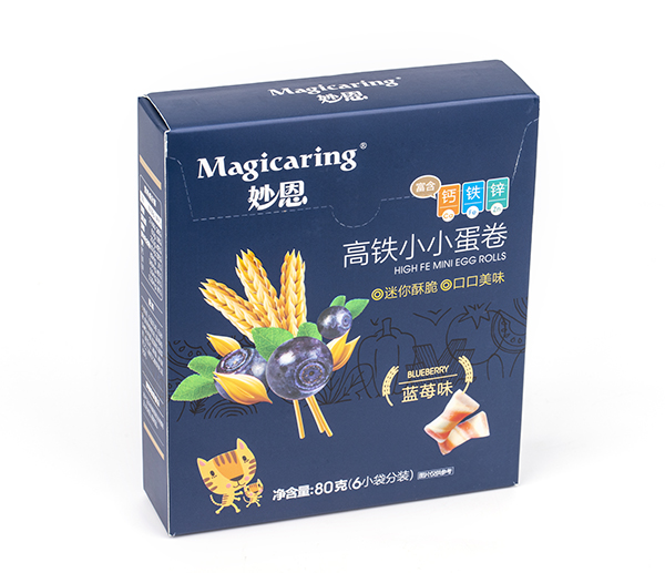 妙恩高鐵小小蛋卷 藍(lán)莓味