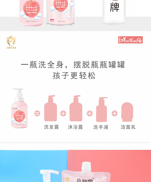 小嬰奇嬰童蜜桃果洗發沐浴露 (3).jpg