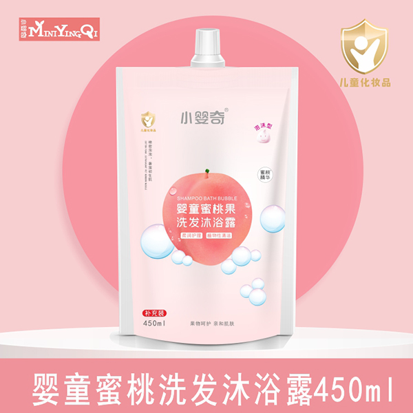 小嬰奇嬰童蜜桃果洗發沐浴露 (10).jpg