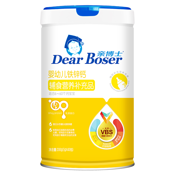 親博士嬰幼兒鐵鋅鈣輔食營養補充品200g