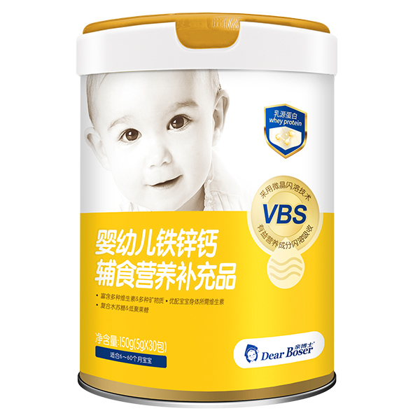 親博士嬰幼兒鐵鋅鈣輔食營養補充品150g