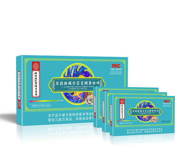 南京同仁堂綠金家園左旋肉堿白蕓豆酵素咖啡