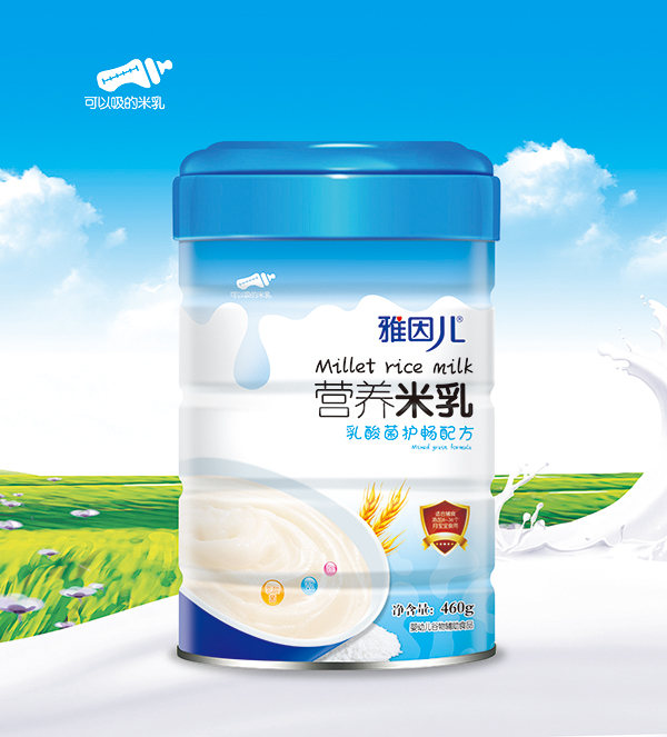 雅因兒乳酸菌護暢配方營養米乳 桶裝
