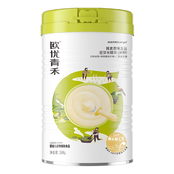 歐優青禾酵素原味五谷胚芽米精華(米粉)