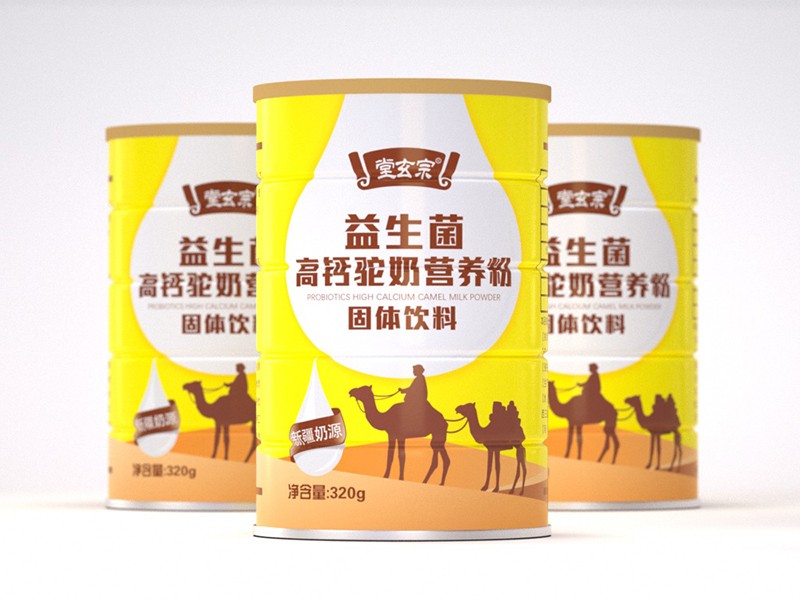 堂玄宗益生菌高鈣駝奶營養粉