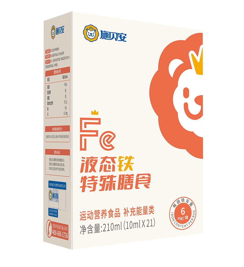 施貝安液態鐵特殊膳食