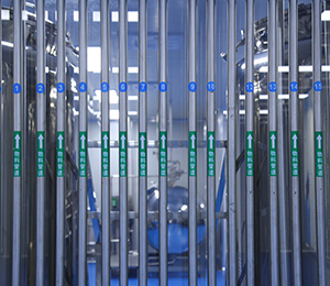 15條生產線物料管道