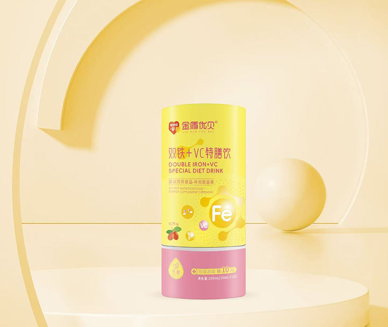 金盾優貝雙鐵+VC特膳飲