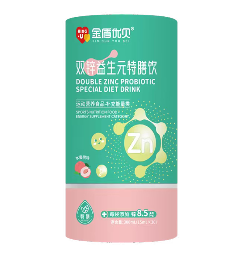 金盾優貝雙鋅+VB特膳飲
