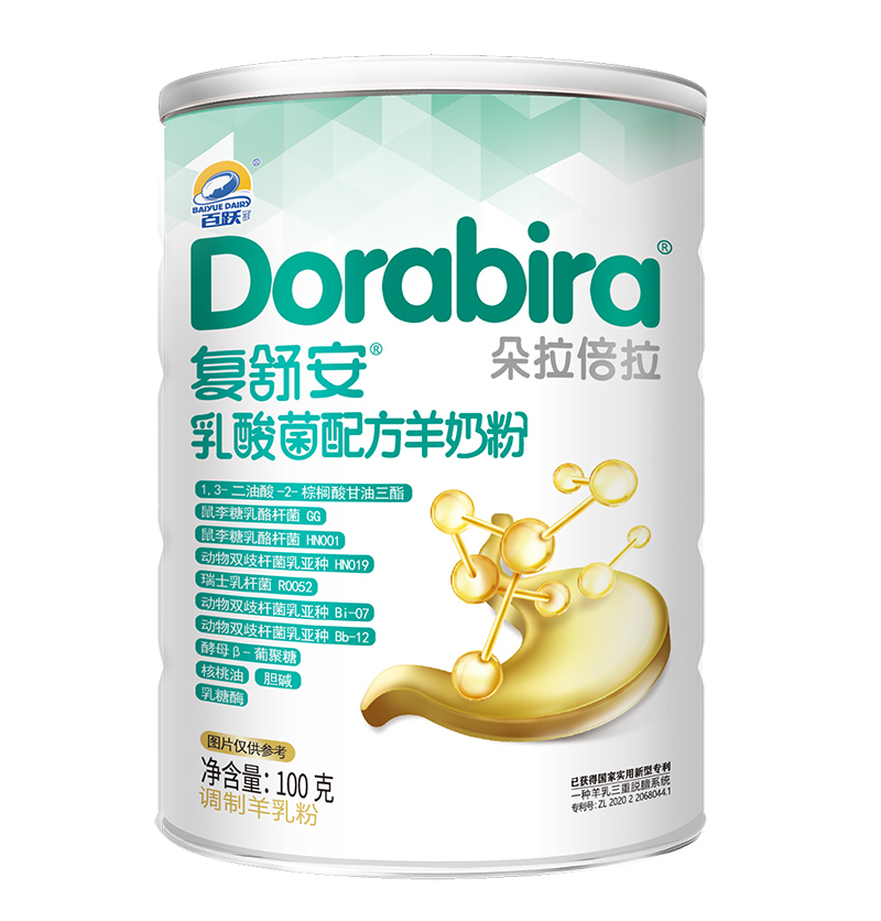 朵拉倍拉復舒安乳酸菌配方羊奶粉100g.jpg 朵拉倍拉復舒安乳酸菌配方羊奶粉100g.jpg