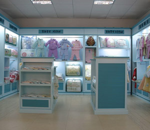 貝貝利安店面展示