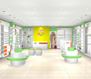 貝貝童兒童用品店面展示