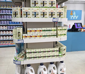 貝因兒產(chǎn)品專柜