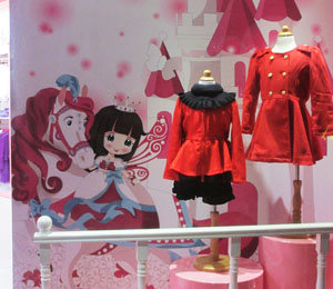 笛莎童裝店面展示