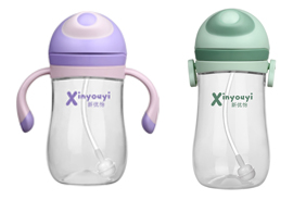 新優怡Tritan純凈體吸管水杯