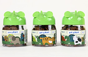 小象散步五黑餅干