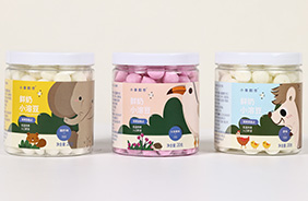 小象散步鮮奶小溶豆