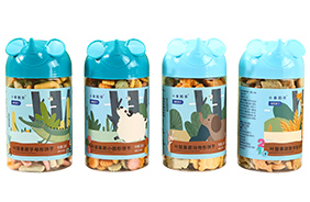 小象散步葉酸果蔬餅干