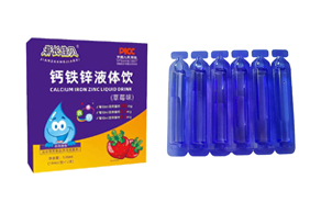 漸長佳貝鈣鐵鋅液體飲