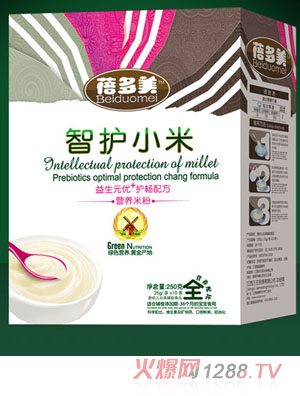 蓓多美益生元優+護暢配方智護小米米粉盒裝