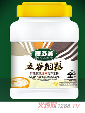 蓓多美野生核桃核桃營養米粉