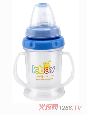 樂蓓嬰幼兒學飲杯6912藍色