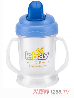 樂蓓嬰幼兒學飲杯6911藍色