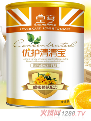 皇亨優護清清寶蜂蜜菊花配方