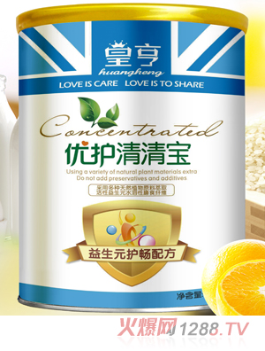 皇亨優護清清寶益生元護暢配方