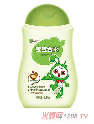 ������ˮ��ͯ��ˬϴ�l��ԡ¶300ML