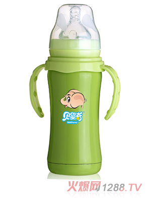 貝嬰奇180ML寬口不銹鋼內膽保溫奶瓶
