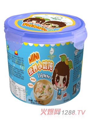 麥聰豬肉蔬菜+雞肉香菇營養小餛飩