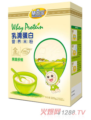 慧因寶果蔬多維盒裝乳清蛋白營養米粉