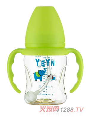 優兒優女ppsu奶瓶210綠