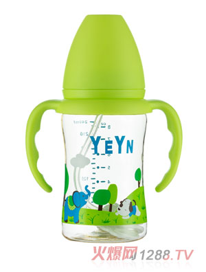 優兒優女ppsu奶瓶240綠