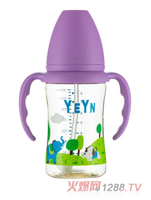 優兒優女ppsu奶瓶240紫