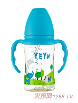 優兒優女ppsu奶瓶藍