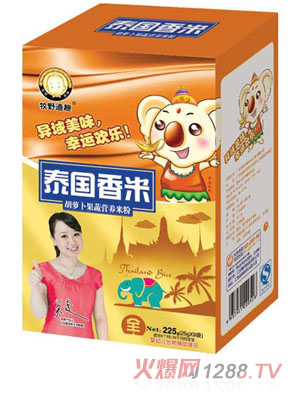 牧野漁趣胡蘿卜果蔬營養米粉盒裝