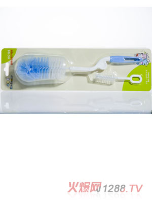 小孩國旋轉奶瓶字母刷綠色