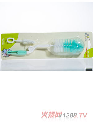 小孩國旋轉奶瓶字母刷藍色