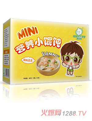 麥聰營養小餛飩豬肉蔬菜