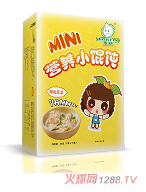 麥聰營養小餛飩豬肉蔬菜