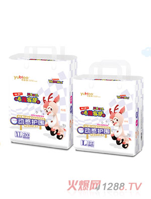 育嬰美動感護圍嬰兒成長褲