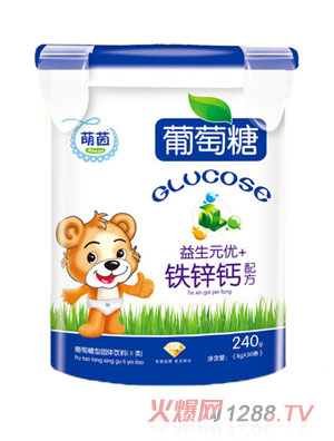 萌茵益生元優+鈣鐵鋅葡萄糖