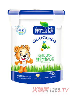 萌茵益生元優+維他命AD葡萄糖