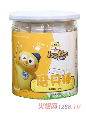 比逗仕牛奶味磨牙棒