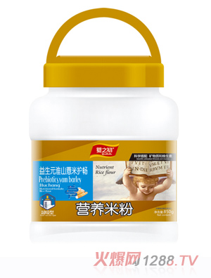 嬰之初營養米粉桶裝-益生元淮山薏米護暢