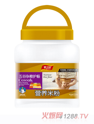 嬰之初營養米粉桶裝-五谷雜糧護暢