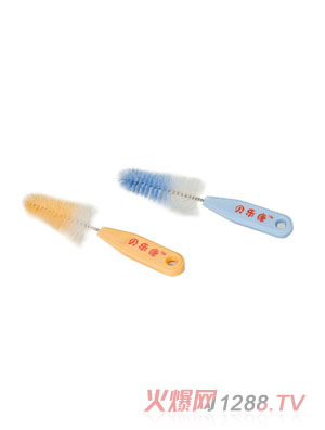 貝樂康二合一尼龍旋轉奶瓶刷