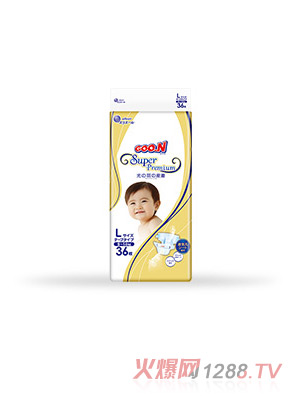 大王光羽系列環貼式紙尿褲L36